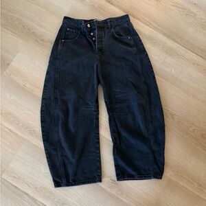 We the free barrel jeans black- free people